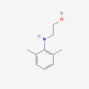 molecular formula C10H15NO B14073243 Ethanol, 2-[(2,6-dimethylphenyl)amino]- CAS No. 3046-95-5