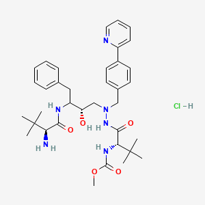 molecular formula C36H51ClN6O5 B14073253 AtazanavirN13-descarboxymethyl 