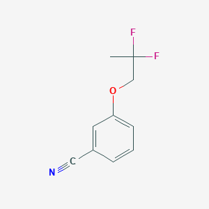 3-(2,2-Difluoropropoxy)benzonitrile