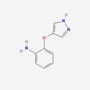 2-(1H-Pyrazol-4-yloxy)-phenylamine