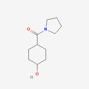 trans (4-Hydroxycyclohexyl)-pyrrolidin-1-yl-methanone