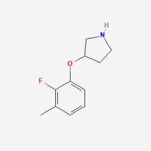 3-(2-Fluoro-3-methylphenoxy)pyrrolidine