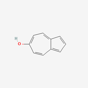 molecular formula C10H8O B14073327 Azulen-6-ol CAS No. 19390-89-7