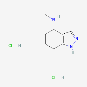 N-Methyl-4,5,6,7-tetrahydro-2H-indazol-4-amine dihydrochloride