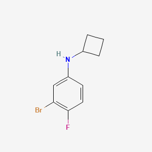 3-bromo-N-cyclobutyl-4-fluoroaniline