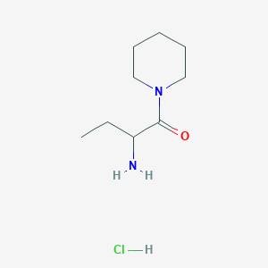 [1-(Piperidin-1-ylcarbonyl)propyl]amine hydrochloride