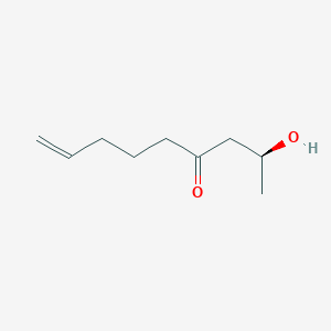 molecular formula C9H16O2 B14073550 (2S)-2-hydroxynon-8-en-4-one 