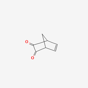 molecular formula C7H6O2 B14073684 Bicyclo[2.2.1]hept-5-ene-2,3-dione CAS No. 17994-26-2