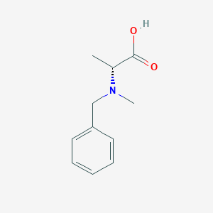 molecular formula C11H15NO2 B14073920 n-Methyl-n-(phenylmethyl)-d-alanine 