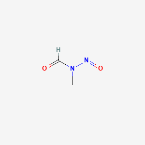 molecular formula C2H4N2O2 B14073946 N-Methyl-N-nitrosoformamide CAS No. 67809-14-7