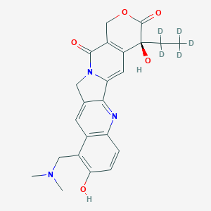 molecular formula C23H23N3O5 B140740 Topotecan-d5 CAS No. 1133355-98-2