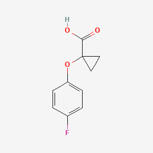 1-(4-Fluorophenoxy)cyclopropanecarboxylic acid
