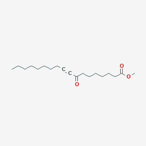 molecular formula C19H32O3 B14074259 Methyl 8-oxooctadec-9-ynoate CAS No. 101330-74-9