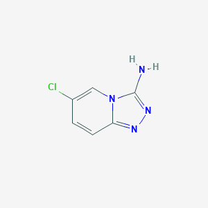 B1407441 6-Chloro-[1,2,4]triazolo[4,3-a]pyridin-3-amine CAS No. 1378482-27-9