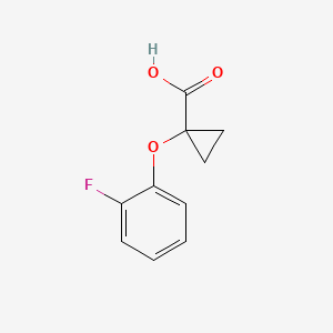 B1407442 1-(2-Fluorophenoxy)cyclopropanecarboxylic acid CAS No. 1399659-67-6