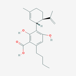 molecular formula C21H28O4 B14074479 Cbdba 