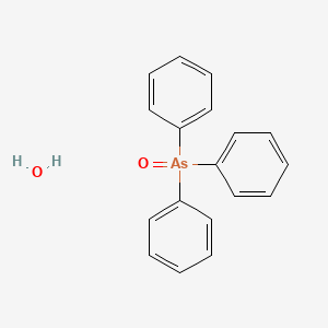 molecular formula C18H17AsO2 B14074625 Triphenylarsine oxide hydrate CAS No. 24114-40-7