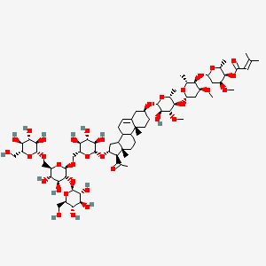 molecular formula C71H114O34 B14074747 Extensumside H 