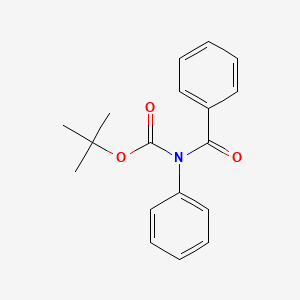 molecular formula C18H19NO3 B14074837 tert-Butyl benzoyl(phenyl)carbamate CAS No. 101137-69-3