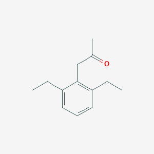 molecular formula C13H18O B14074851 1-(2,6-Diethylphenyl)propan-2-one 
