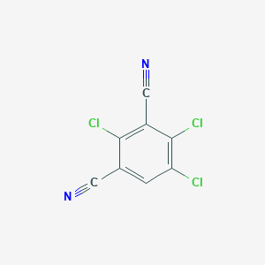 molecular formula C8HCl3N2 B140750 2,4,5-三氯异苯二腈 CAS No. 23039-03-4