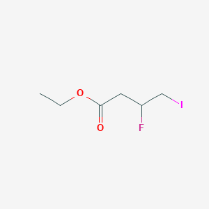 Ethyl 3-fluoro-4-iodobutanoate