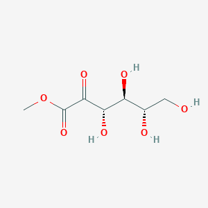 molecular formula C7H12O7 B14075148 methyl (3S,4S,5S)-3,4,5,6-tetrahydroxy-2-oxohexanoate 