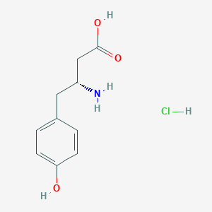 molecular formula C10H14ClNO3 B14075178 D-|A-Homo-Tyr-OH.HCl 