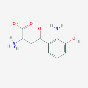 molecular formula C10H12N2O4 B140754 3-Hydroxykynurenine CAS No. 484-78-6