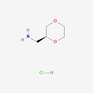 (2S)-1,4-Dioxane-2-methanamine hydrochloride
