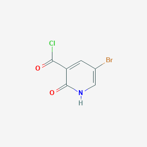 5-Bromo-2-hydroxynicotinoyl chloride
