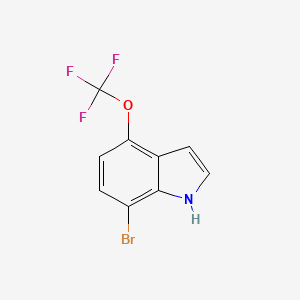 7-Bromo-4-(trifluoromethoxy)-1H-indole