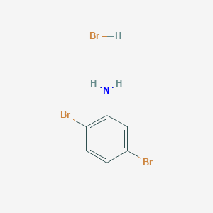 molecular formula C6H6Br3N B14075726 Benzenamine, 2,5-dibromo-, hydrobromide CAS No. 534590-99-3