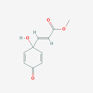 molecular formula C10H10O4 B14075743 Graviquinone 