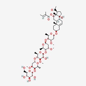 molecular formula C60H96O23 B14075797 Hoodigoside G 