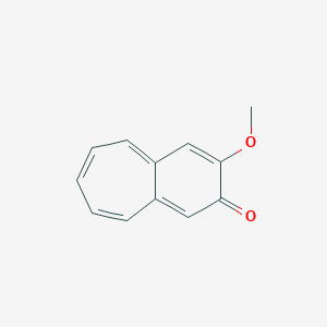 molecular formula C12H10O2 B14075841 3-Methoxy-2h-benzo[7]annulen-2-one CAS No. 10224-11-0