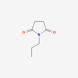 molecular formula C7H11NO2 B14075878 N-Propylsuccinimide CAS No. 3470-97-1