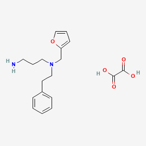 N-(2-Furylmethyl)-N-(2-phenylethyl)-propane-1,3-diamine oxalate
