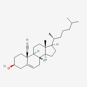 molecular formula C28H44O B14076051 19-alkyne Cholesterol 