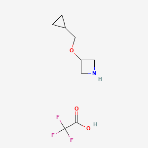 3-(Cyclopropylmethoxy)azetidine trifluoroacetate