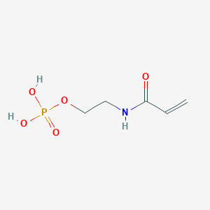 molecular formula C5H10NO5P B14076229 2-Acrylamidoethyldihydrogenphosphate 