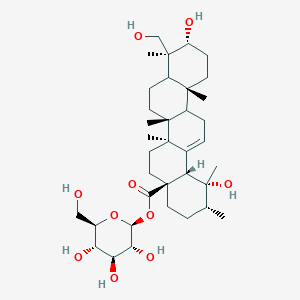molecular formula C36H58O10 B14076289 Kakisaponin A 