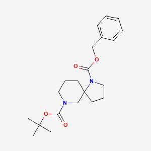 1-Benzyl 7-tert-butyl 1,7-diazaspiro[4.5]decane-1,7-dicarboxylate
