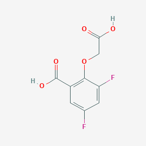 2-(Carboxymethoxy)-3,5-difluorobenzoic acid