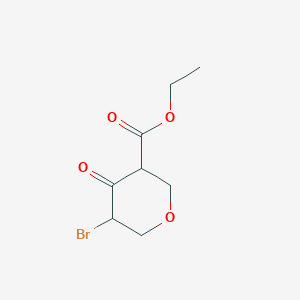 Ethyl 5-bromo-4-oxotetrahydro-2H-pyran-3-carboxylate