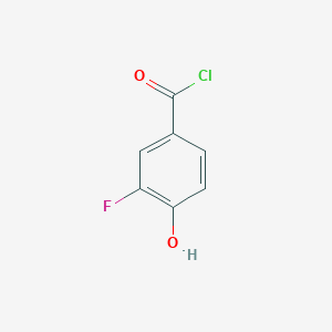 3-Fluoro-4-hydroxybenzoyl chloride