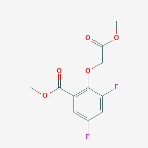Methyl 3,5-Difluoro-2-(2-methoxy-2-oxoethoxy)benzoate