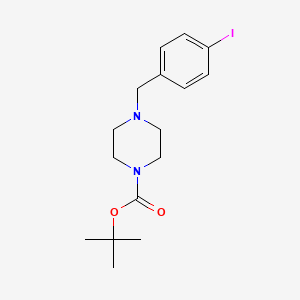 tert-Butyl 4-(4-iodobenzyl)piperazine-1-carboxylate