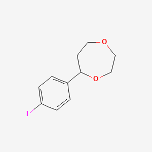 5-(4-Iodophenyl)-1,4-dioxepane