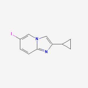 2-Cyclopropyl-6-iodoimidazo[1,2-a]pyridine